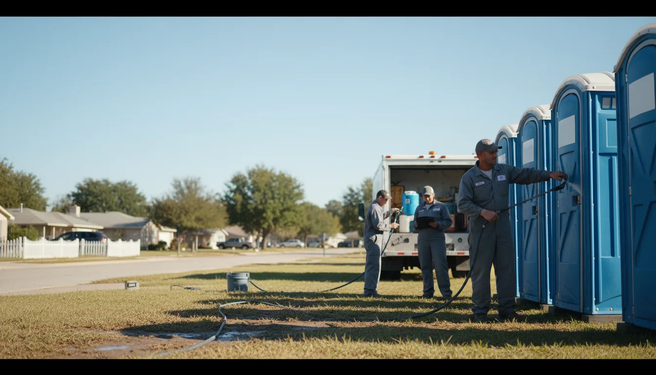 Long-Term Portable Toilet Rental in Ladson, SC near me